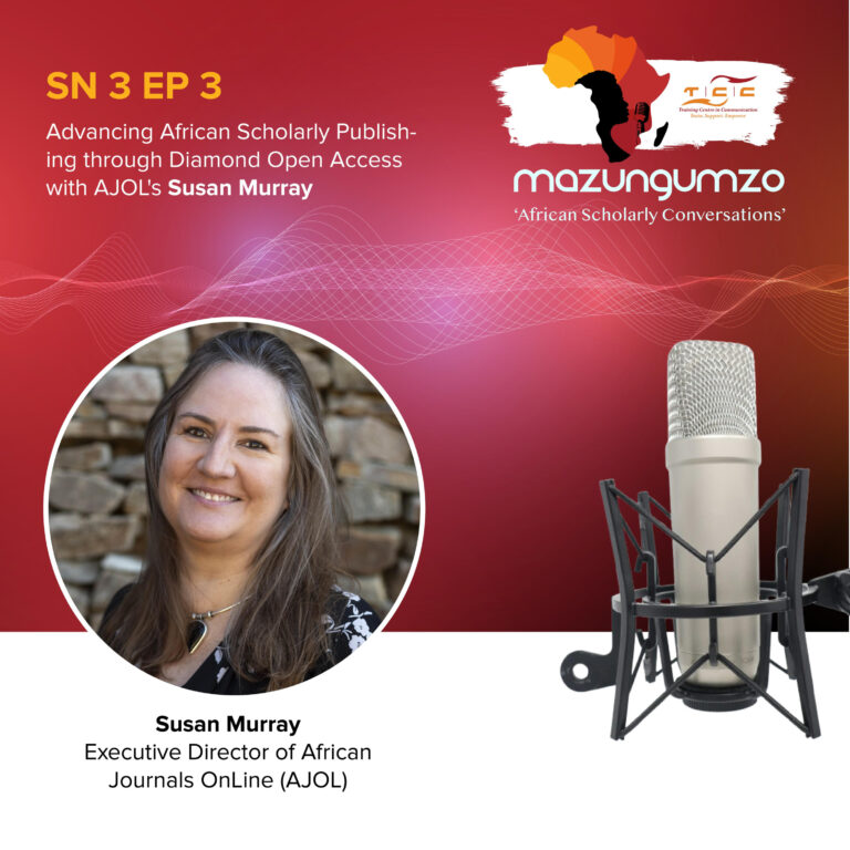 SN 3 EP 3: Advancing African Scholarly Publishing through Diamond Open Access with AJOL’s Susan Murray