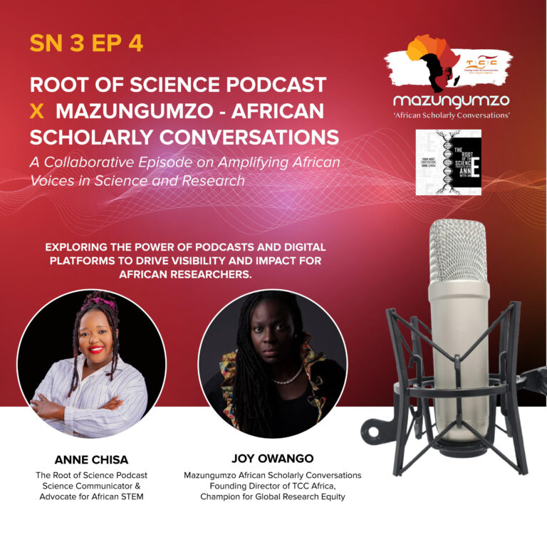 SN 3 EP 4: Exploring the Power of Podcasts and Digital Platforms for African Research Impact with Root of Science’s Anne Chisa