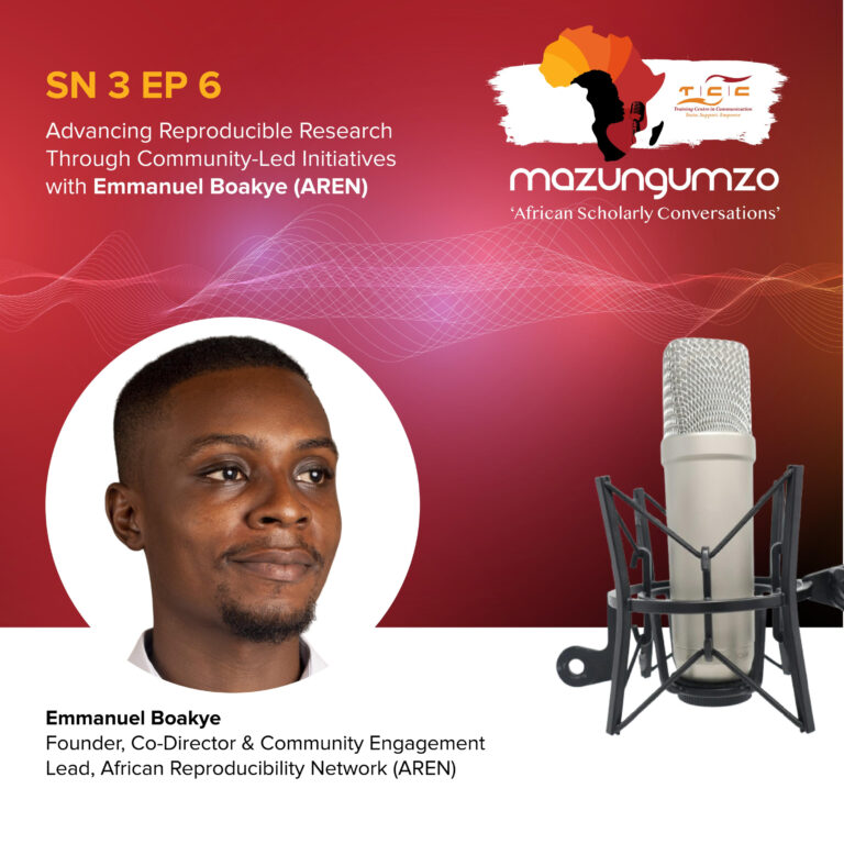 SN 3 EP 6: Advancing Reproducible Research Through Community-Led Initiatives with Emmanuel Boakye (AREN)